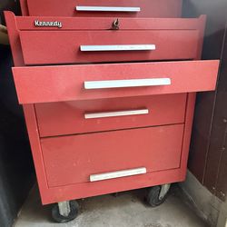 Kennedy Professional Machinist Tool Chest Set – Top & Rolling Cabinet