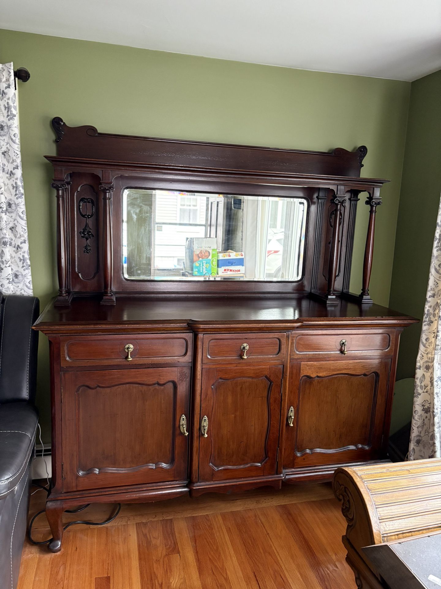 Antique China cabinet Hutch