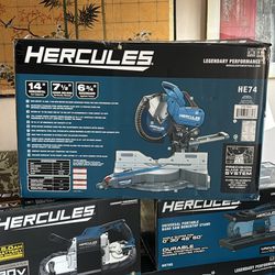 HERCULES 12 in. Dual-Bevel Sliding Compound Miter Saw with Precision LED Shadow Guide