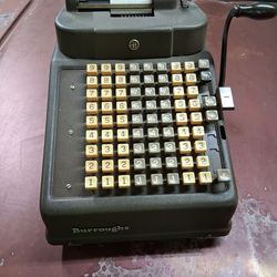 Burroughs adding machine