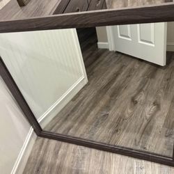 Brand New dresser Mirror With Support Brackets
