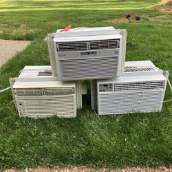 3 Window Mounted Air Conditioners