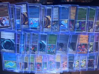 Pokémon TCG Card Lot in Hard Cases