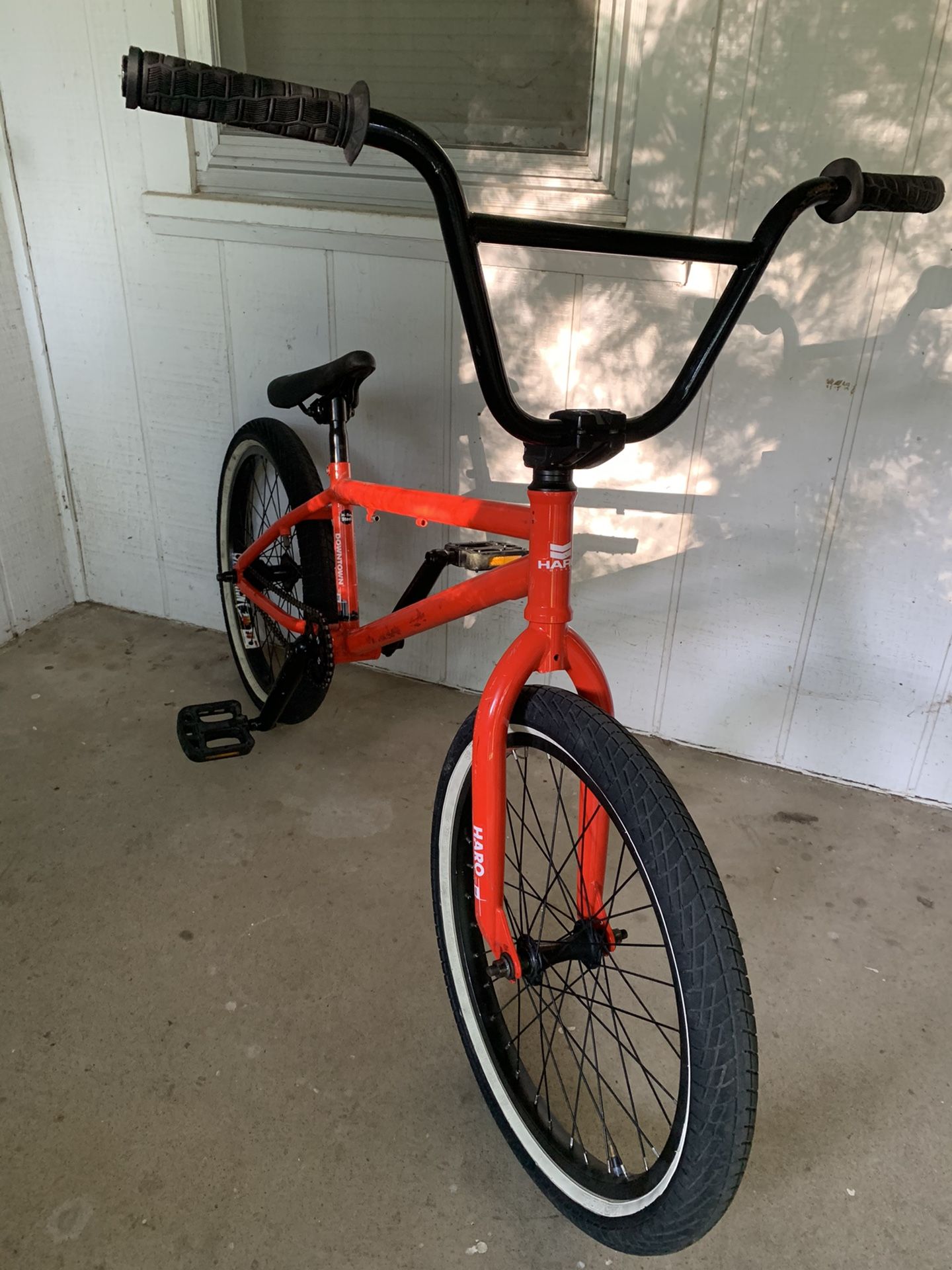 2017 Haro Downtown bmx bike