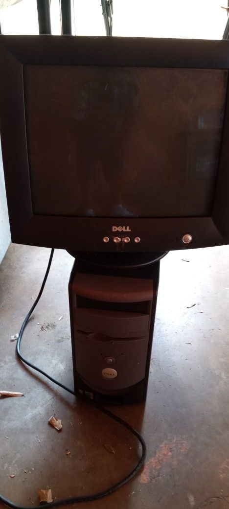 Dell CPU with Monitor 