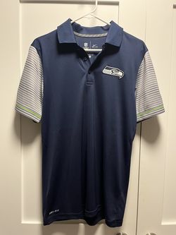 Seattle Seahawks Nike Dri-Fit Polo Golf, Active Wear - Like New (Men’s Size Small)