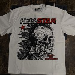 Hellstar Path to Paradise Skull Tee - White - Size L