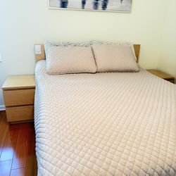 Queen Bed Frame And 2 Night Stands **Price Reduction**