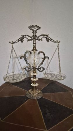 Ornate Decorative Balance Scale