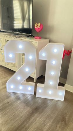 Number marque 21 or 12