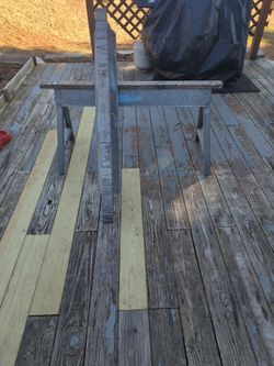 Aluminum Saw horse Pair. Works as It Should. Good Condition 