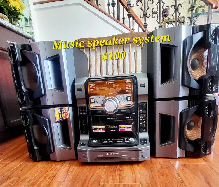 sony speaker system 