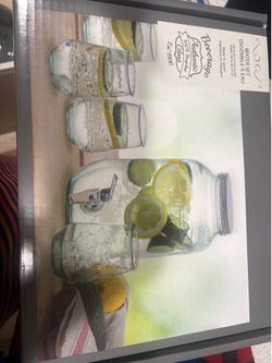 Glass Water jug