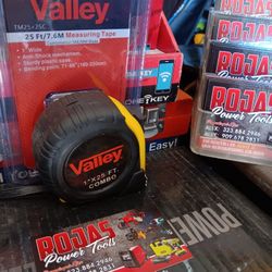 Valley 25Ft /7.6M Measuring Tape. 