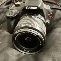 Canon Rebel T5 DSLR Camera