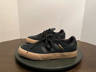 adidas busenitz black gum skate shoes