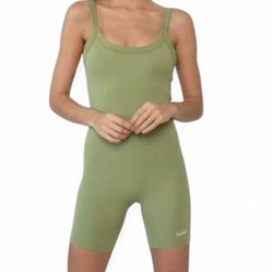 Kasakai rush onesie green romper