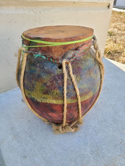 Vintage Tribal Drum