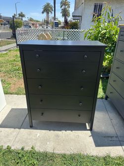 Black ikea dresser