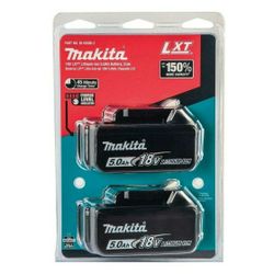 (NEW) Makita 18V Batteries ( 5.0Ah Lithium Ion )