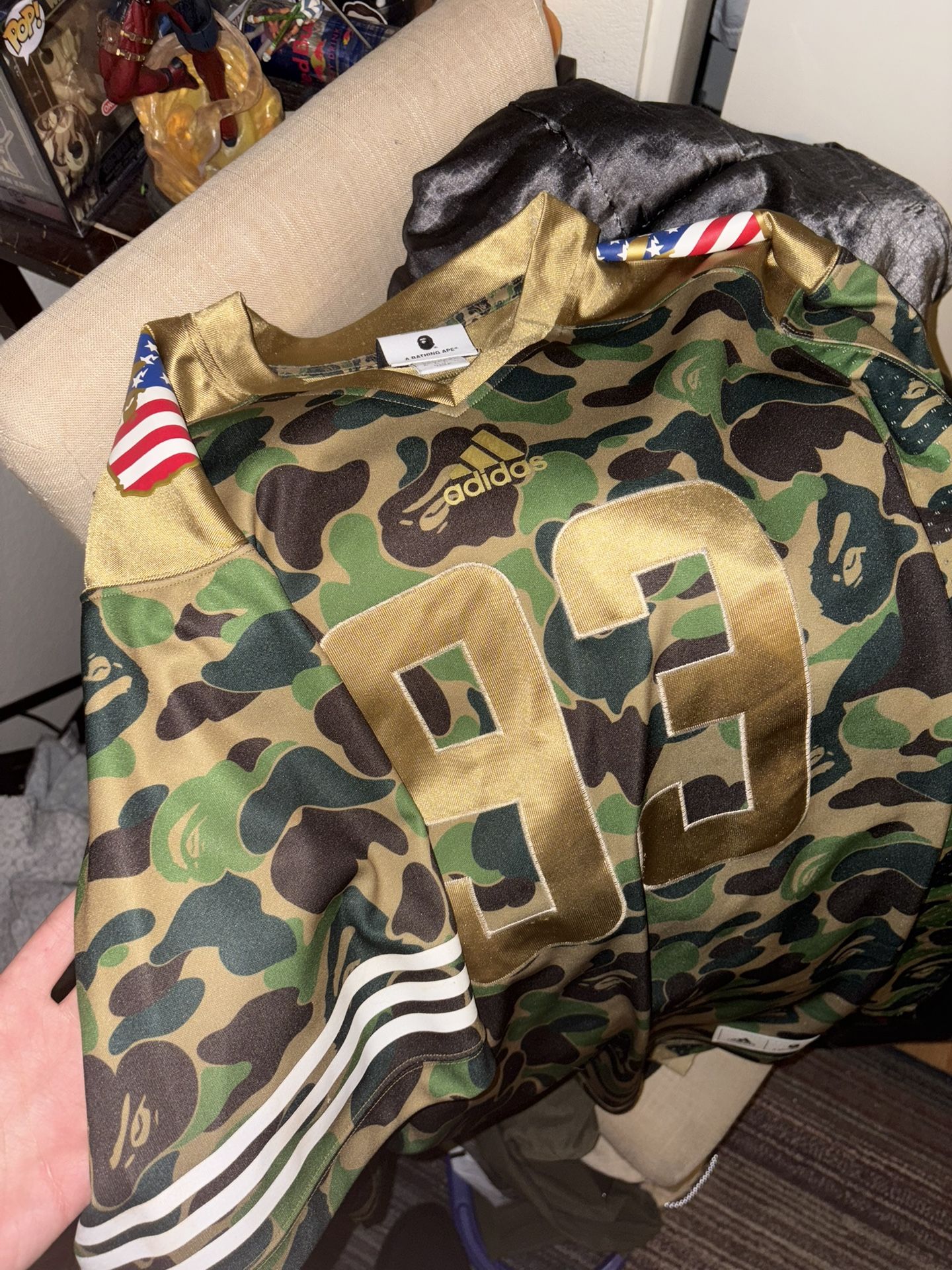 Bape X Adidas Sb Football Jersey 