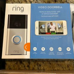 Ring Battery Doorbell with Head-to-Toe HD Video, Live View with 2-Way Talk, and Motion Detection and Alerts - Satin Nickel