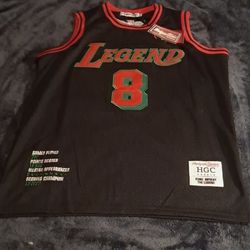 Headgear Classics Kobe Bryant Basketball Jersey Black Red Green