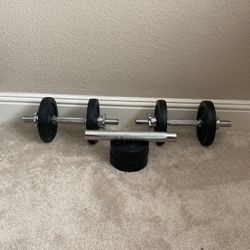 Dumbbells/Turn It Into Barbell 