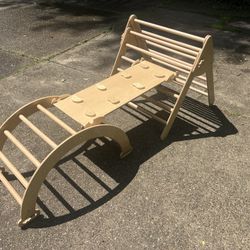 Montessori 4-in-1 Climber Set. 