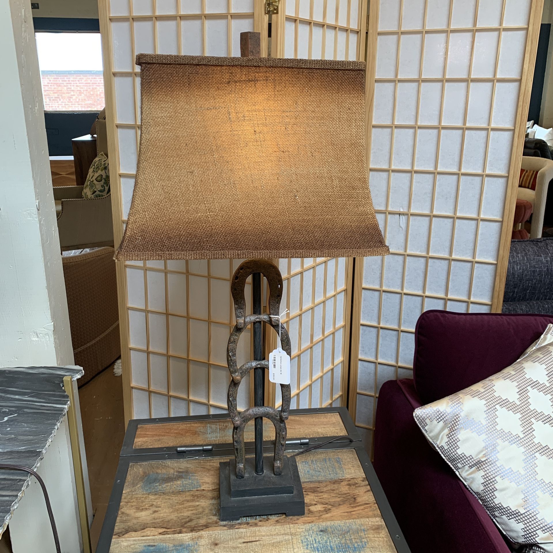 Horseshoe Lamps Set