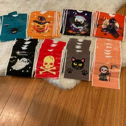 Halloween Themed Drawstring Candy/Treat Bags Set 48 PC