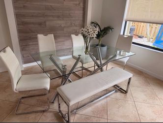 Dinning table set $800
