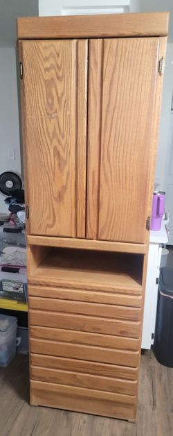 Wood cabinet