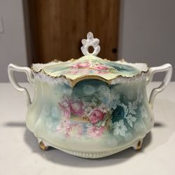 ✨ Antique RS Prussia Sugar Bowl (1890s–1900s) – Excellent Condition! ✨