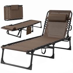 Folding Chaise Lounge Chair