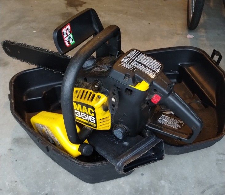 McCullough Chain Saw With Hard Case