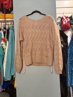 Abercrombie & Fitch Beige Sweater – Size Large