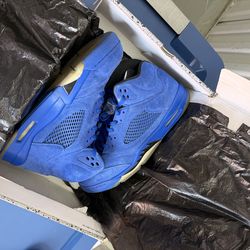 Jordan Blue Suede 5’z size 13