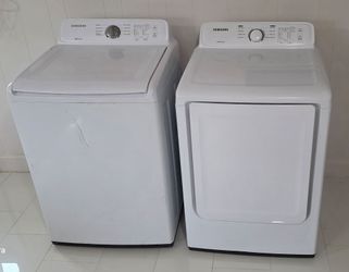 Samsung Washer and Dryer