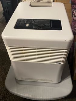 Honeywell Digital Infrared Heater White, HZ-970, Energy Smart Technology with easy glide coasters & remote control (needs new battery), Retail: $190