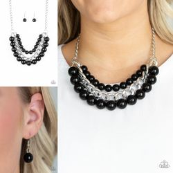 Empire State Empress - Black Necklace