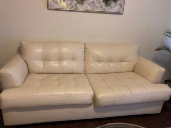 Love seat and chair