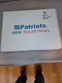 4Patriots 100W Solar Panel