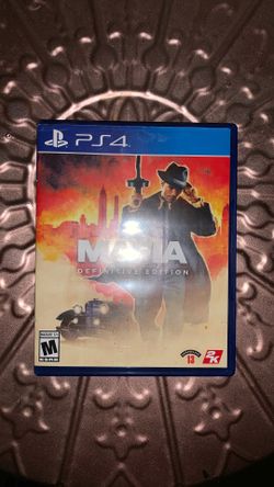 Mafia definitive edition PS4