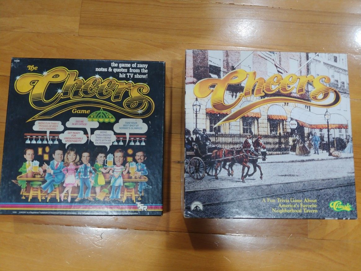 Vintage Cheers Board Games