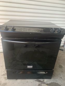 Frigidaire Gallery Black Electric Range