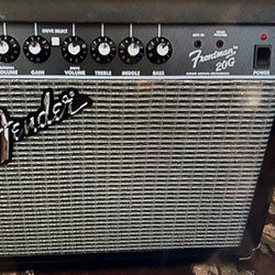 Fender Frontman 20g Guitar Amplifier With Fender Cable 
