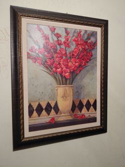 Joan Cole Large Floral Still Life Painting