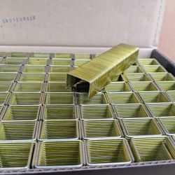 P Style Wide Crown 1" Wide X 3/4" Leg Staples