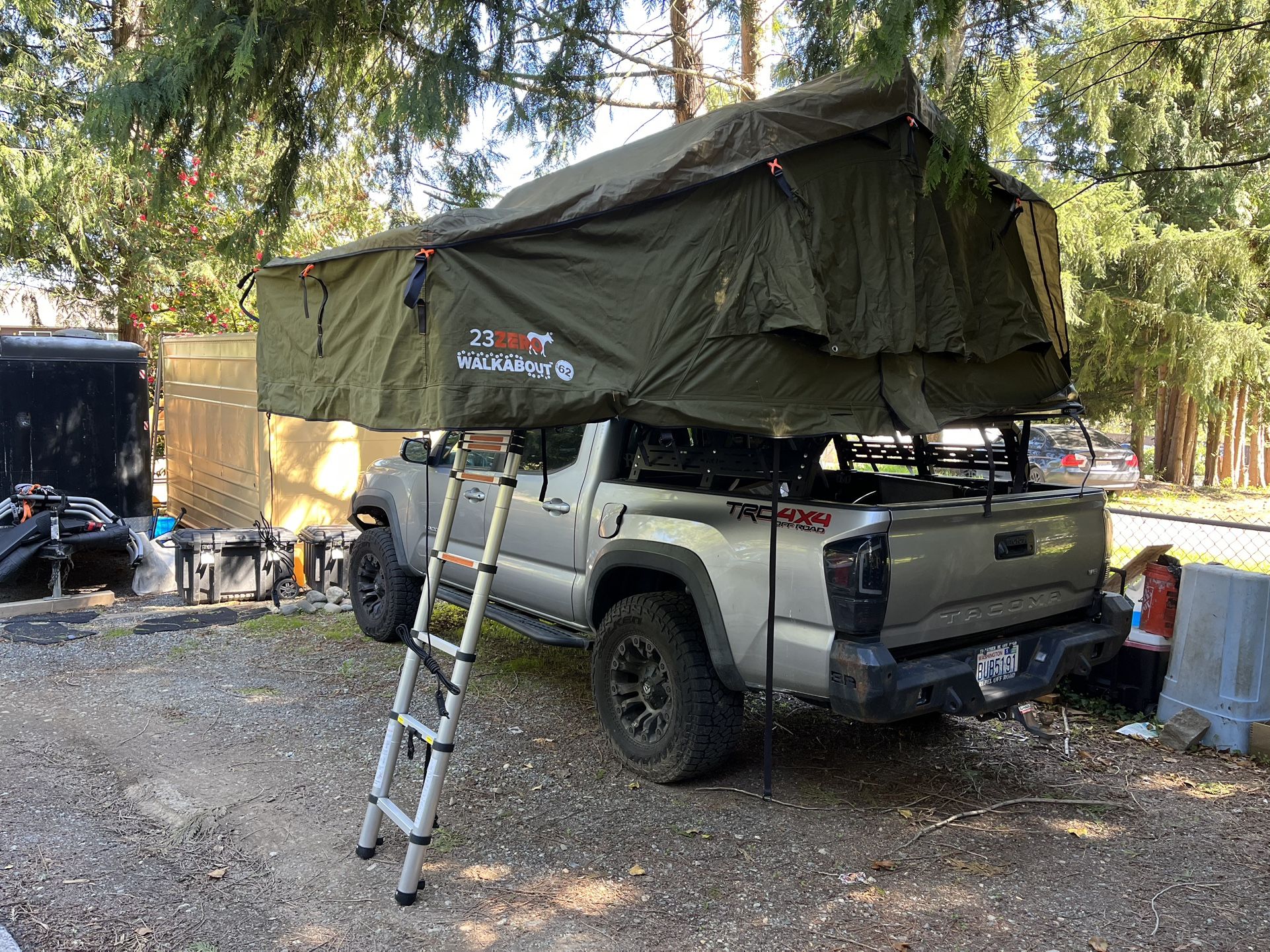 23zero Walkabout Queen Roof Top Tent W Light Suppression Tech